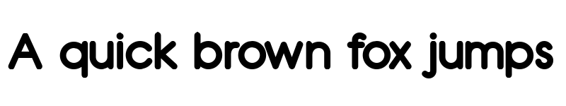 Preview of HessGothicRoundNFW01-Bold Regular font