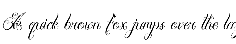 Preview of Hesthiya Regular font