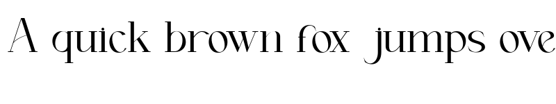 Preview of HEVERLY Regular font