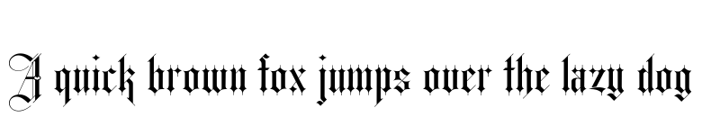 Preview of Hewalk Regular font