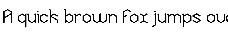 Preview of Hexa Regular font
