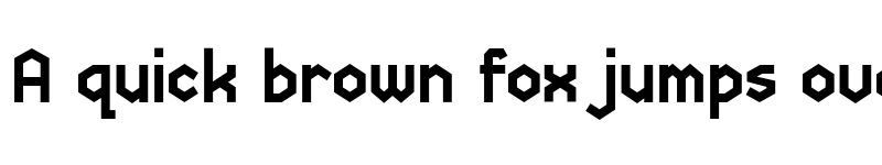 Preview of Hexaplex Regular font