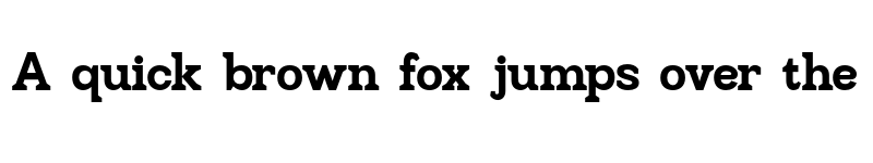 Preview of Hexi Extra Bold font