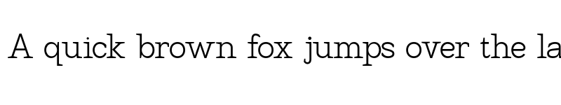 Preview of Hexi Light font