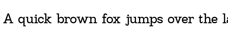 Preview of Hexi Medium font