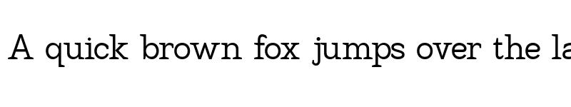 Preview of Hexi Regular font