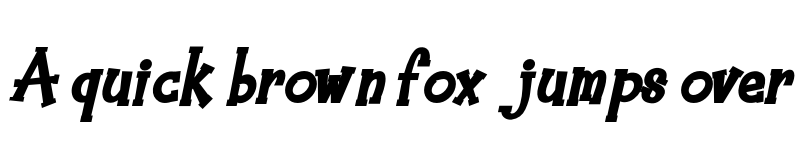 Preview of Hey Alfred Bold Italic font