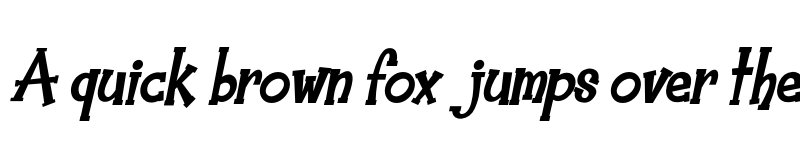 Preview of Hey Alfred Italic font