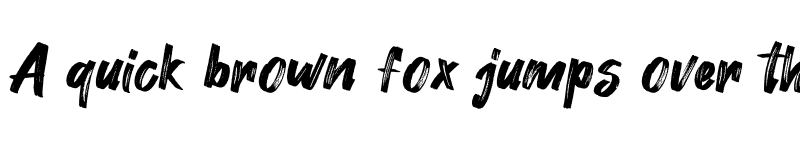 Preview of Hey August Regular font