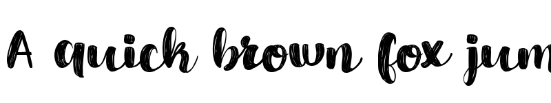 Preview of Hey Betty Regular font