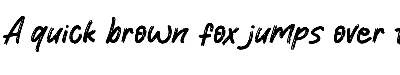 Preview of Hey March Regular font