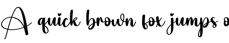 Preview of Hey Marge Regular font