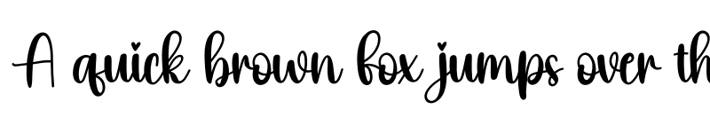 Preview of Hey Teacher Regular font