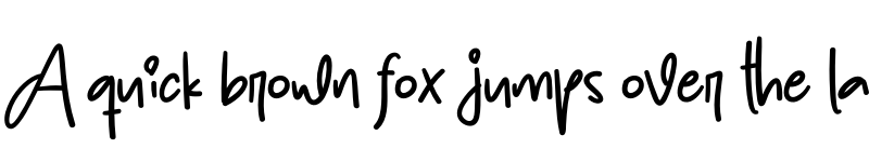 Preview of Hey Yoga Regular font