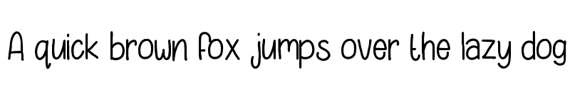 Preview of Heylie Regular font