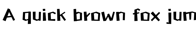 Preview of HFGrowing Regular font
