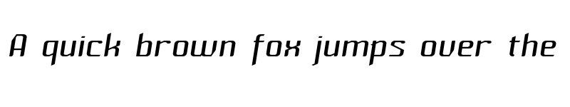 Preview of Hhenum Italic font