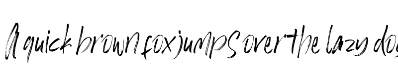 Preview of Hi Morgane Regular font