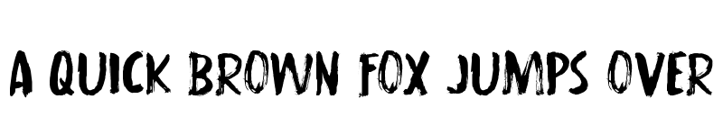 Preview of Hibagon DEMO Regular font