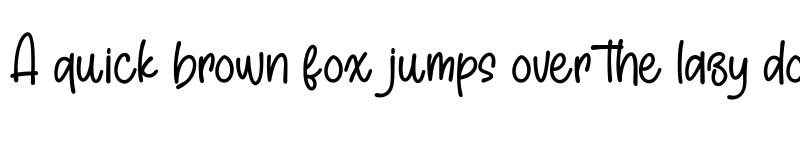 Preview of Hictor Petrol Regular font