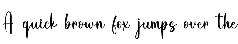 Preview of Hidden Spring Regular font