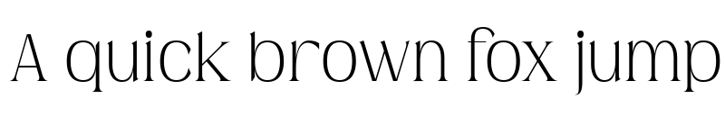 Preview of Hiden Certon Regular font