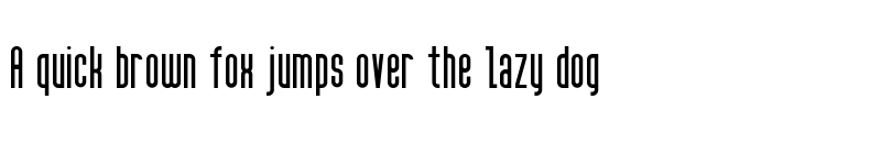 Preview of High Sans Serif 7 Regular font