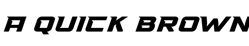 Preview of High Speed Regular font