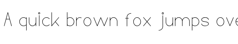 Preview of High Thin LIGHT Regular font