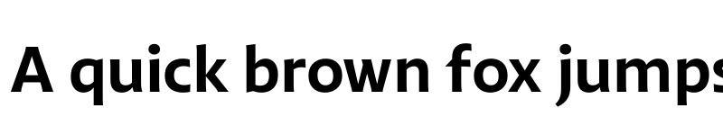 Preview of Highgate Bold font