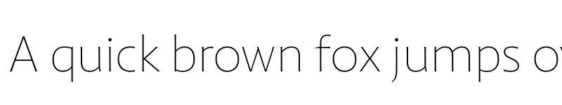 Preview of Highgate Hairline font