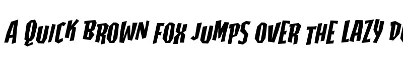 Preview of Highjinks BB Italic font