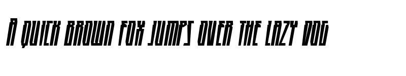 Preview of HighRise BB Italic font