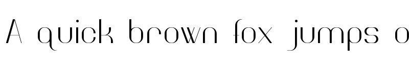 Preview of HighSociety Regular font