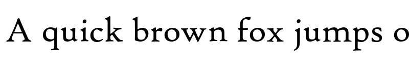 Preview of Hightower TextRoman font