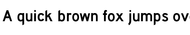 Preview of Highway Gothic Regular font