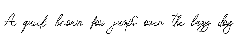 Preview of Hijabella Personal Use Regular font