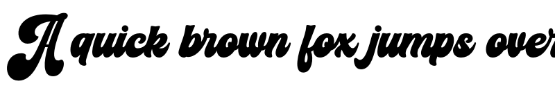 Preview of Hiladous Regular font