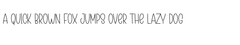 Preview of Hilarious Regular font