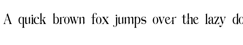 Preview of Hilden Regular font