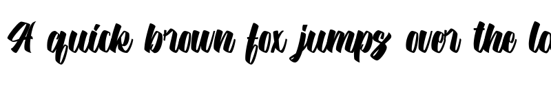 Preview of Hilgreds Script Regular font