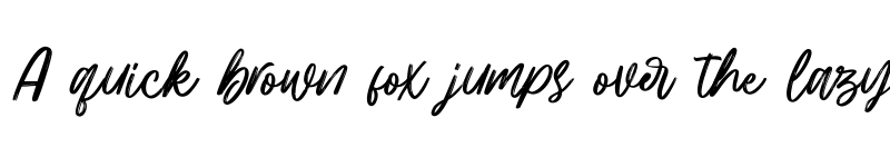 Preview of Hillbear Regular font