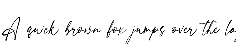 Preview of Hillsand Regular font