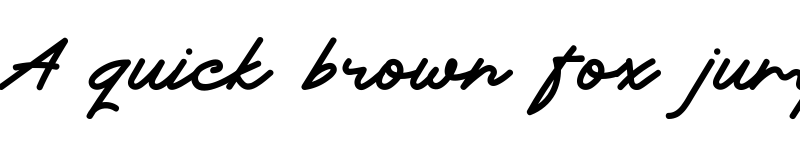 Preview of Hillton - DEMO FONT Script font