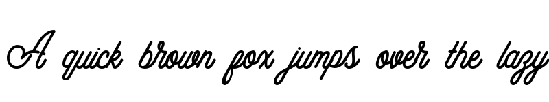 Preview of Himalaya Regular font