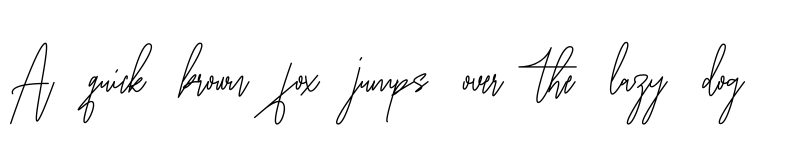 Preview of Himatany Regular font