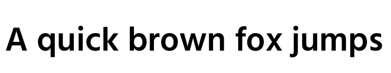 Preview of Hind SemiBold font