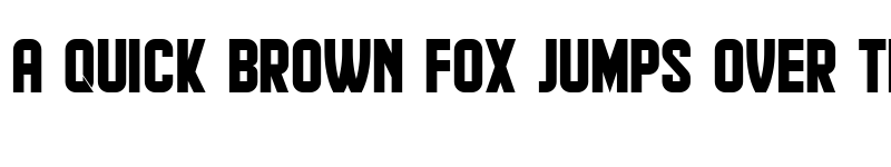 Preview of Hindenburg Regular font