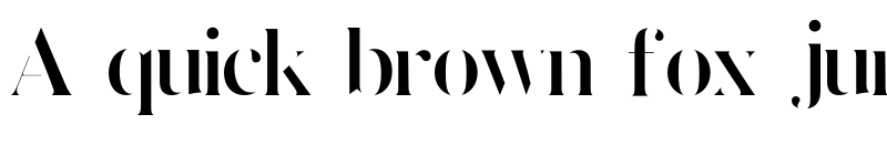 Preview of Hinge Font Familt Regular font