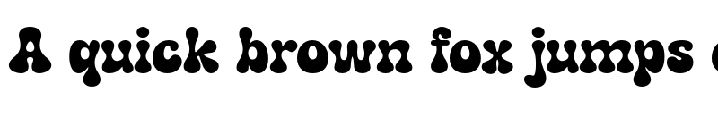 Preview of Hippie Mods Regular font